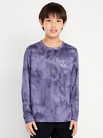 Image number 3 showing, CloudMotion Long-Sleeve Graphic Performance T-Shirt for Boys
