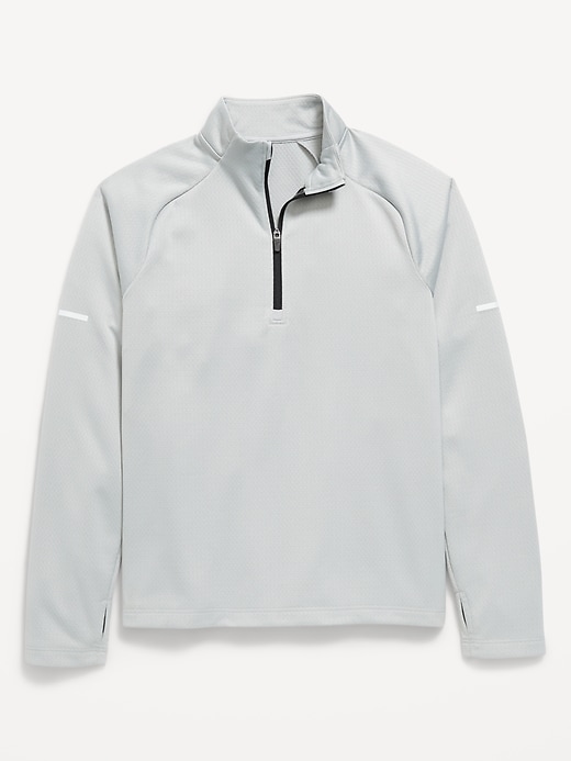 Image number 3 showing, Go-Dry Quarter-Zip Soccer Pullover for Boys