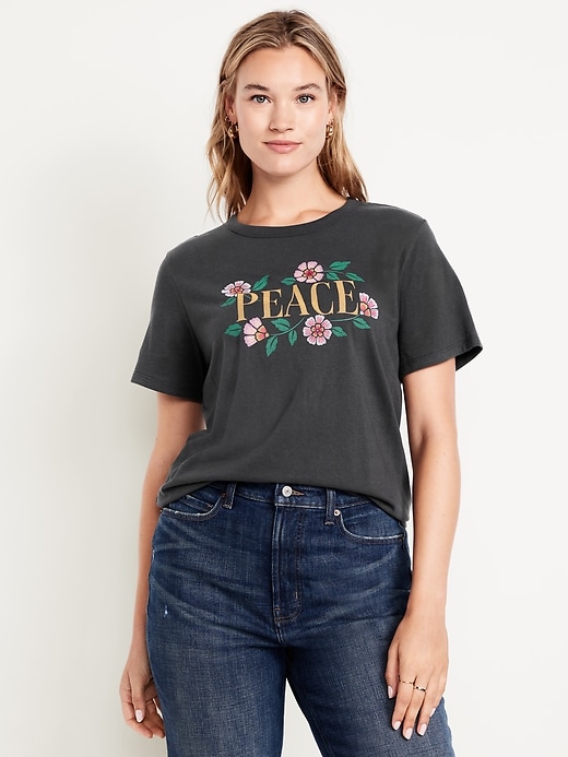 Image number 6 showing, EveryWear Crew-Neck Graphic T-Shirt