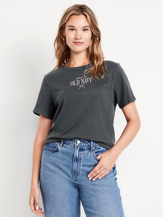 Image number 6 showing, Crew-Neck Logo-Graphic T-Shirt