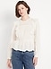 High-Neck Ruffle Peplum Top - image 5
