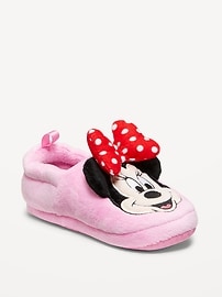 Image number 1 showing, Disney© Minnie Mouse Slippers for Toddler Girls