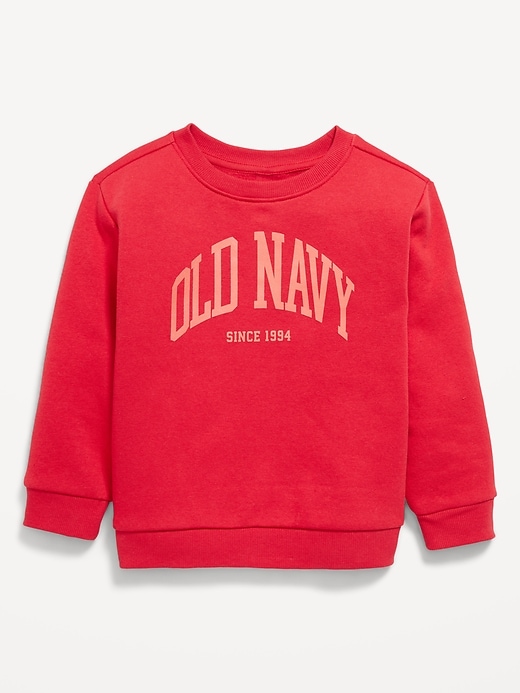 Image number 1 showing, Oversized Logo-Graphic Sweatshirt for Toddler Boys