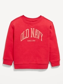Image number 1 showing, Oversized Logo-Graphic Sweatshirt for Toddler Boys