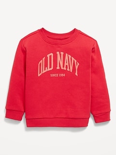 Oversized Logo-Graphic Sweatshirt for Toddler Boys
