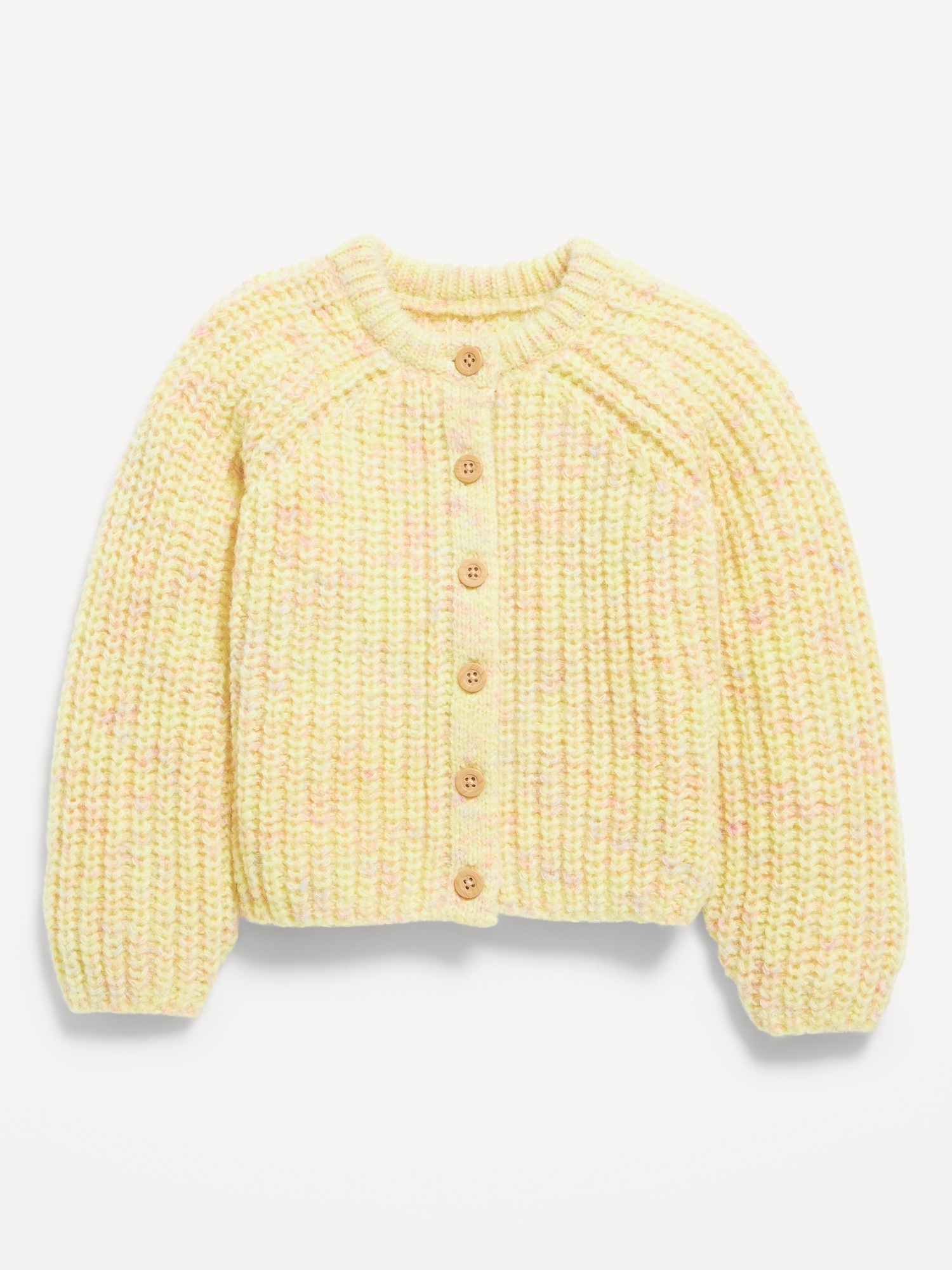 Button-Front Cardigan Sweater for Toddler Girls