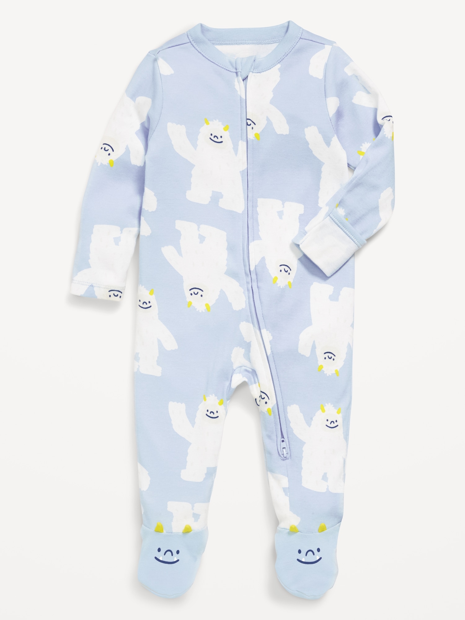 2-Way-Zip Sleep & Play Footed One-Piece for Baby