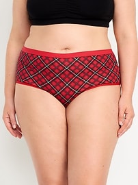 Image number 4 showing, High-Waisted Everyday Brief Cotton Underwear