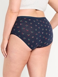 Image number 5 showing, High-Waisted Everyday Brief Cotton Underwear
