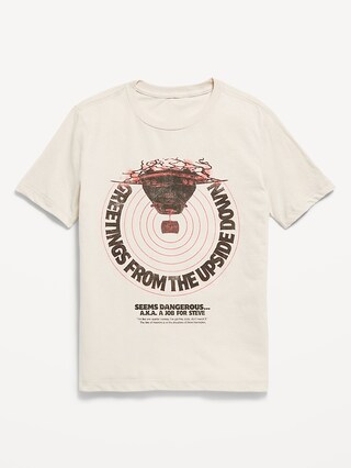 NAME IT Nkmdec Strangerthings SS Top Box Bfu – T-Shirt Stranger Things Per Bambini E Ragazzi