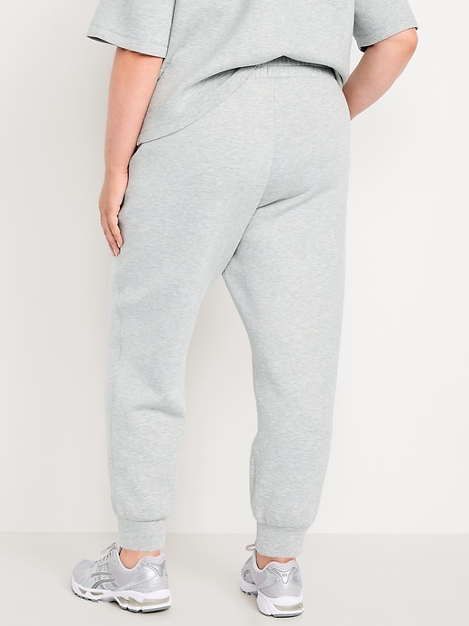 Image number 8 showing, High-Waisted Bounce Fleece Jogger Sweatpants