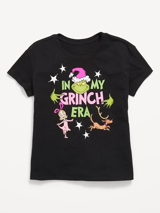 Image number 1 showing, Dr. Seuss™ Grinch Graphic T-Shirt for Girls