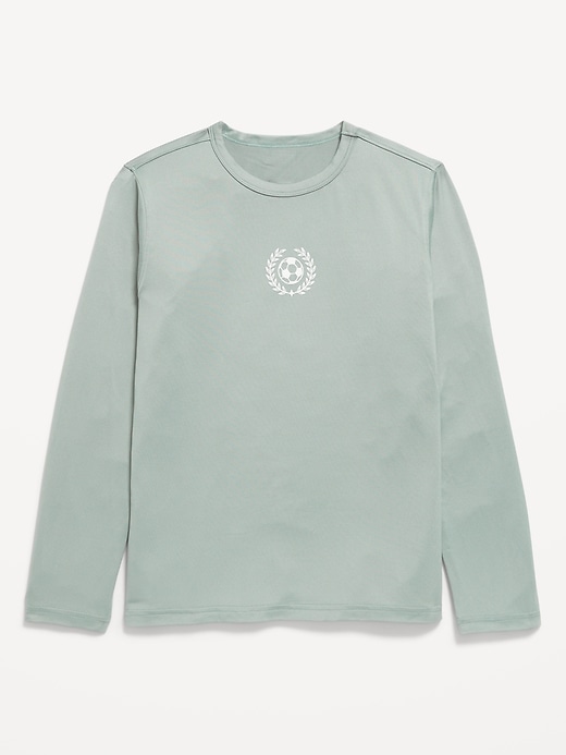 Image number 1 showing, CloudMotion Graphic Performance T-Shirt for Boys