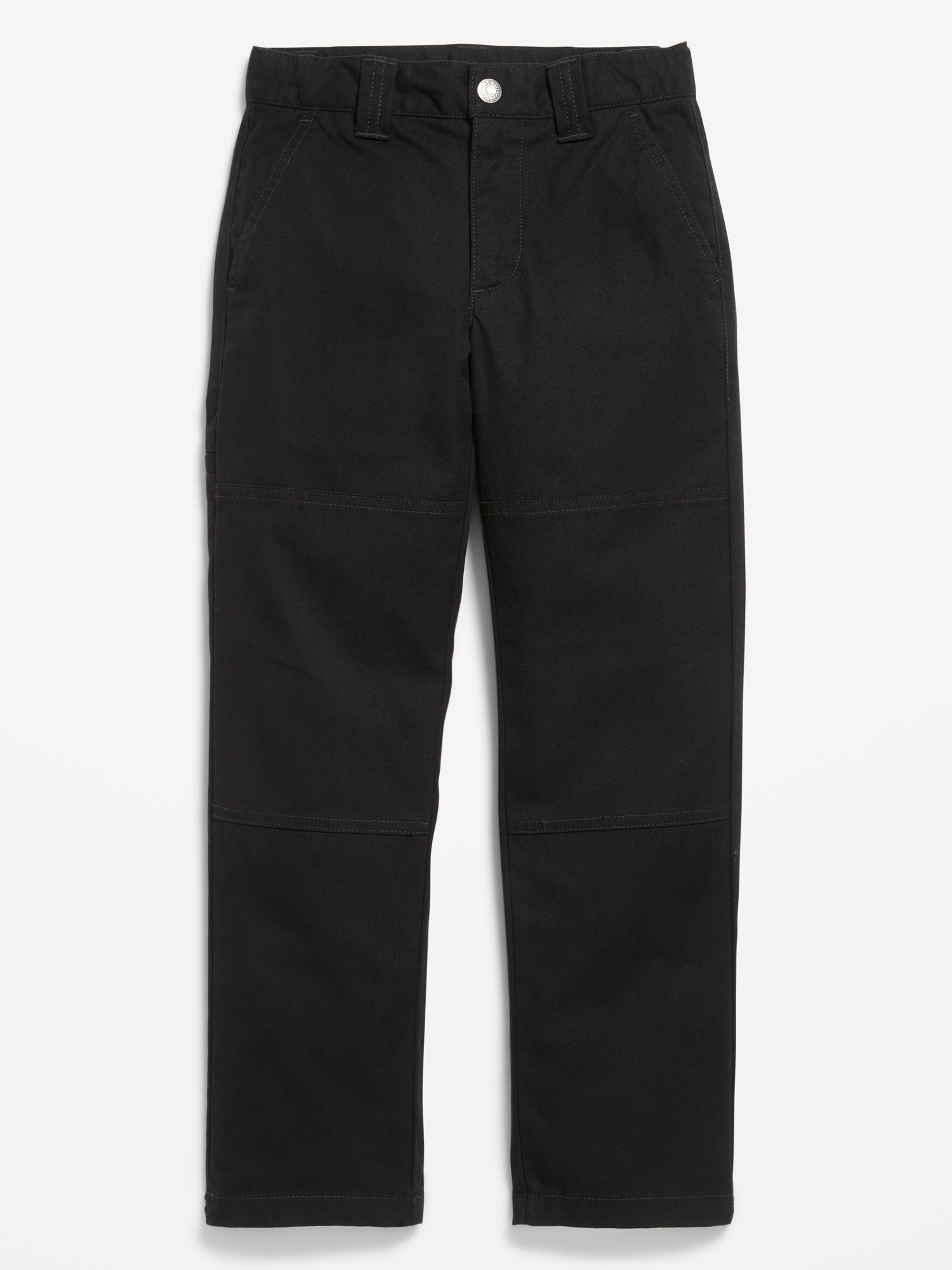 Canvas Straight-Leg Utility Pants for Boys