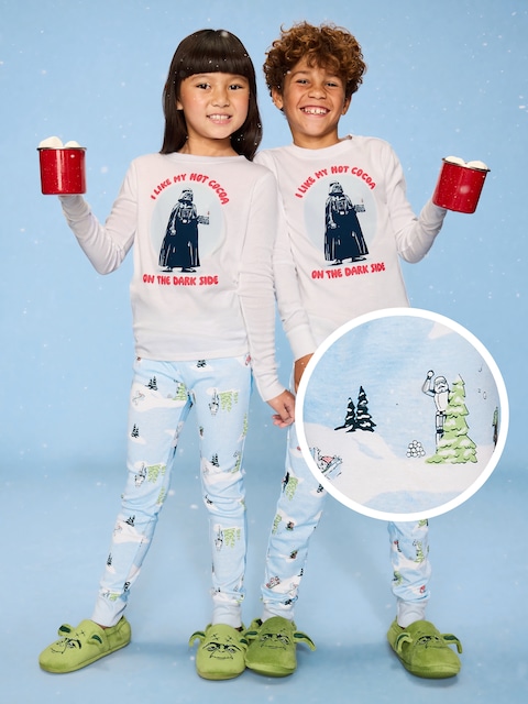 Old Navy x Star Wars Gender-Neutral Snug-Fit Graphic Pajama Set for Kids - Star Wars Scene (Match The Fam!)
