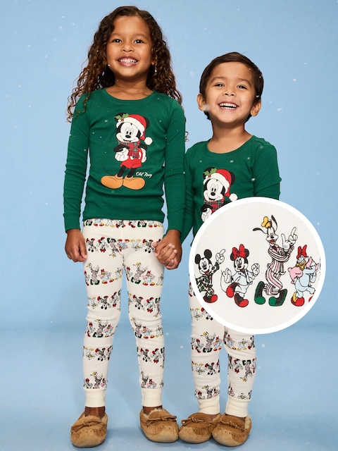 Old Navy x Disney Unisex Graphic Snug-Fit Pajama Set for Toddler & Baby - Disney Parade (Match The Fam!)