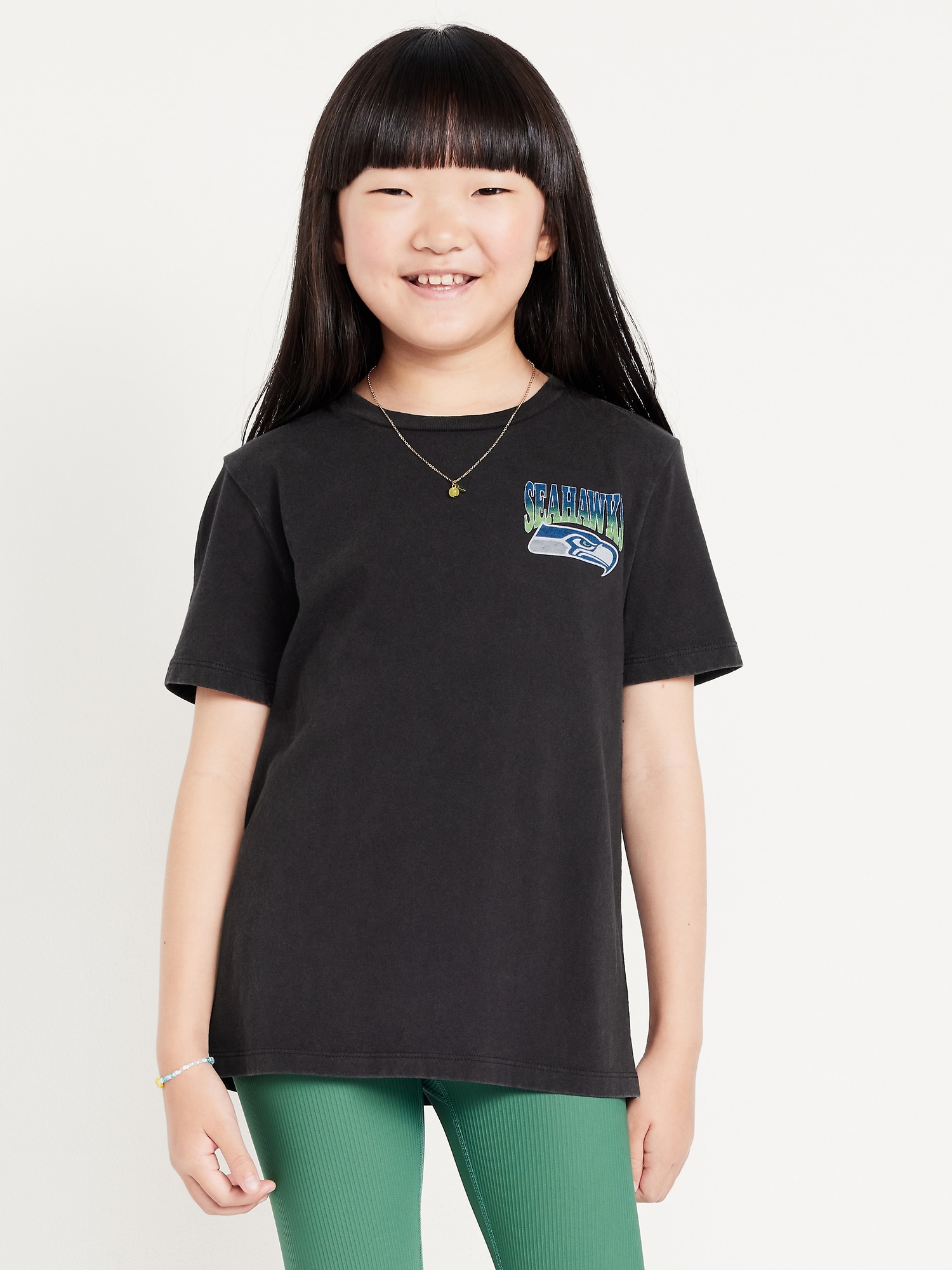 Seattle Seahawks Gender-Neutral Graphic T-Shirt for Kids