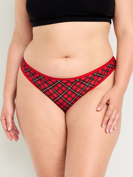 Image number 7 showing, Low-Rise Everyday Cotton Thong