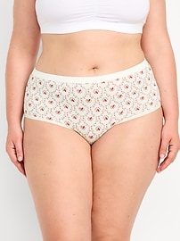 Image number 4 showing, High-Waisted Everyday Brief Cotton Underwear