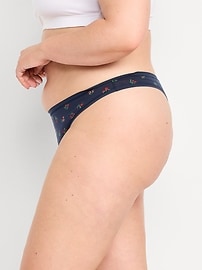 Image number 8 showing, Low-Rise Everyday Cotton Thong
