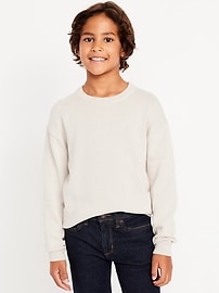 Image number 1 showing, Crew-Neck Sweater for Boys