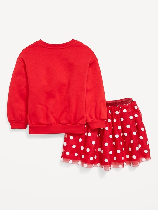 Image number 3 showing, Disney© Graphic Sweatshirt and Tutu Skirt Set for Toddler Girls
