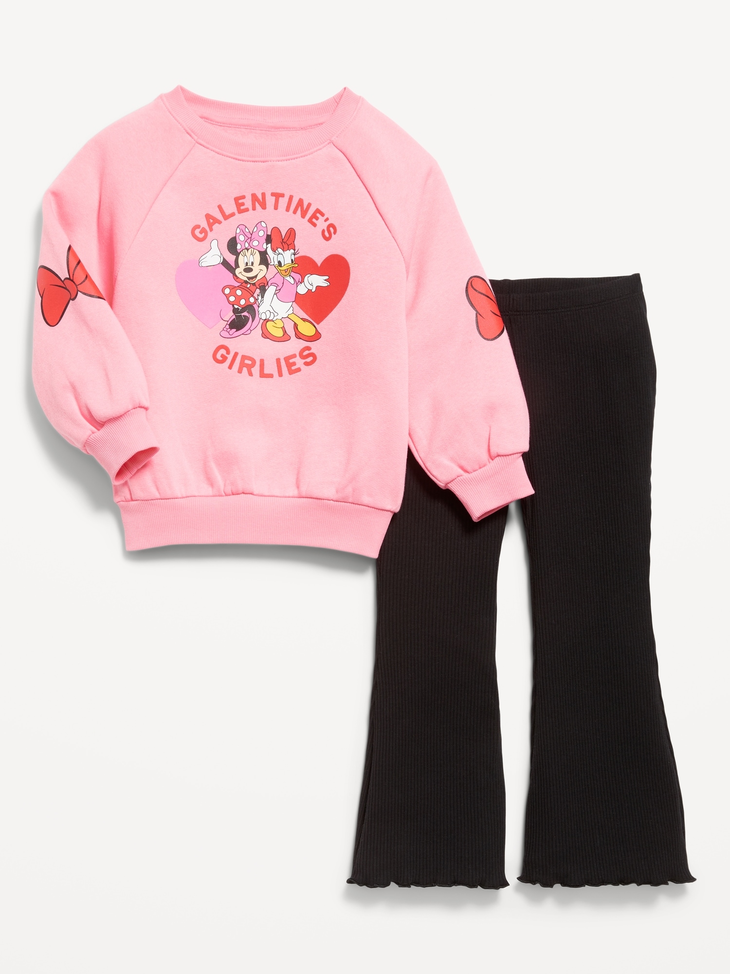 Disney© Graphic Sweatshirt and Legging Set for Toddler Girls
