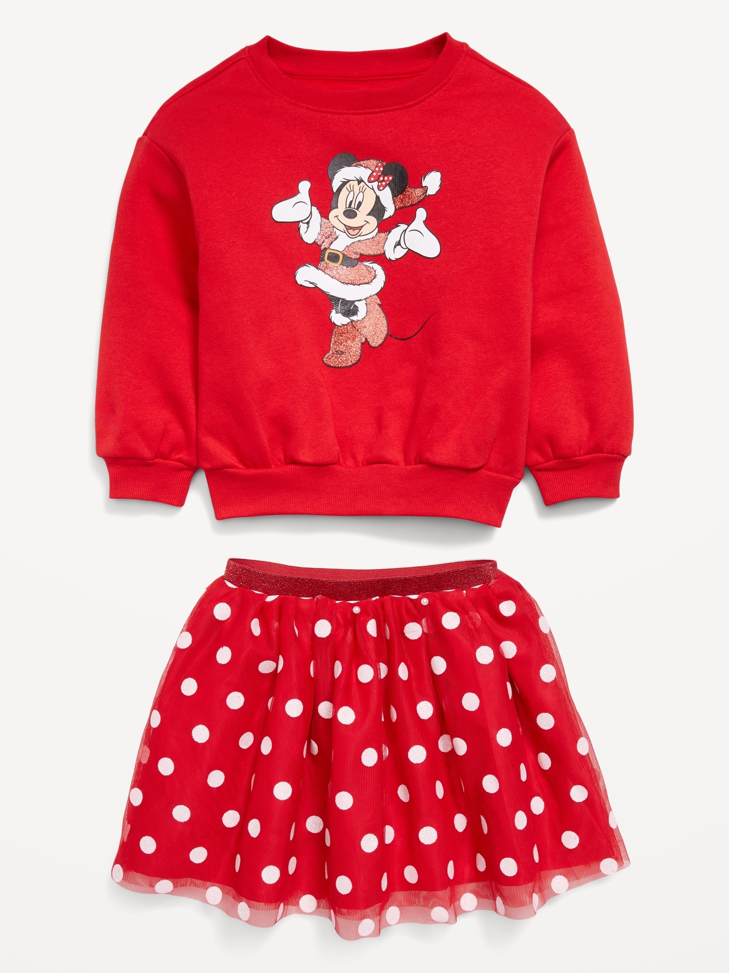 Disney© Graphic Sweatshirt and Tutu Skirt Set for Toddler Girls