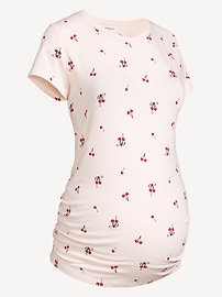 Image number 2 showing, Maternity Crew Neck T-Shirt