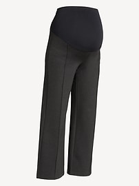 Image number 2 showing, Maternity Full-Panel Stevie Straight Pants
