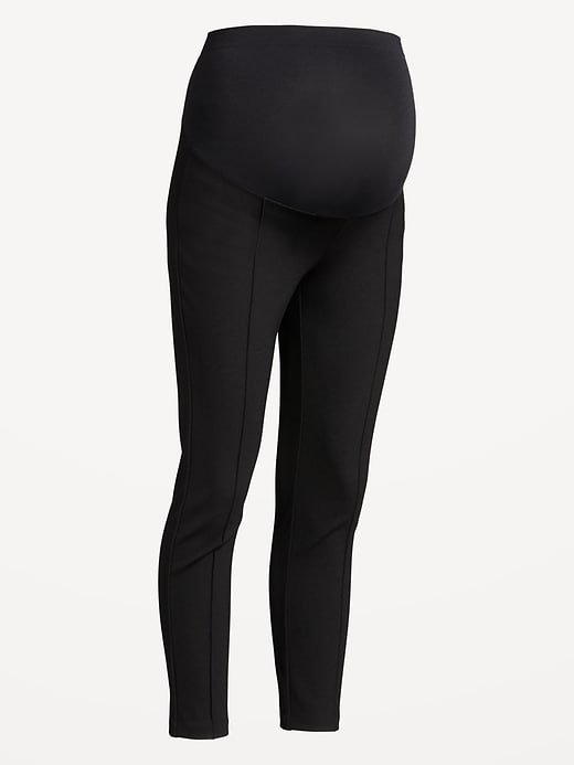 Image number 4 showing, Maternity Full-Panel Stevie Skinny Pants