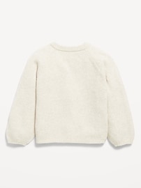 Image number 3 showing, SoSoft Graphic Cardigan Sweater for Toddler Girls