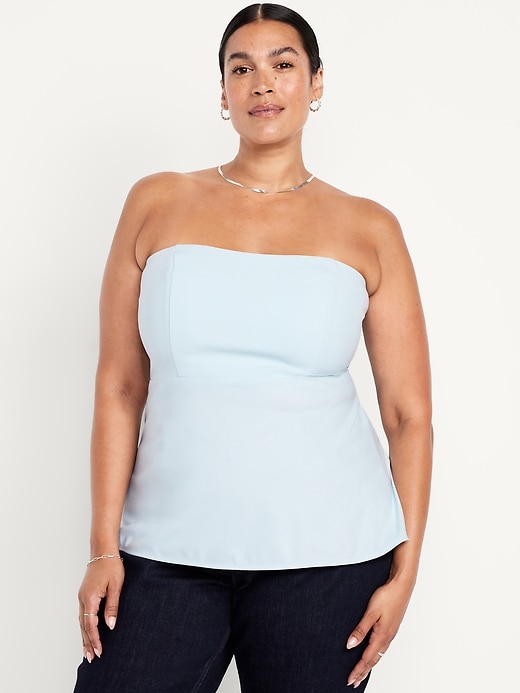 Image number 7 showing, Fitted Strapless Top