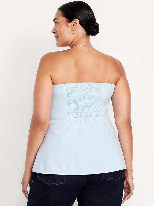 Image number 8 showing, Fitted Strapless Top