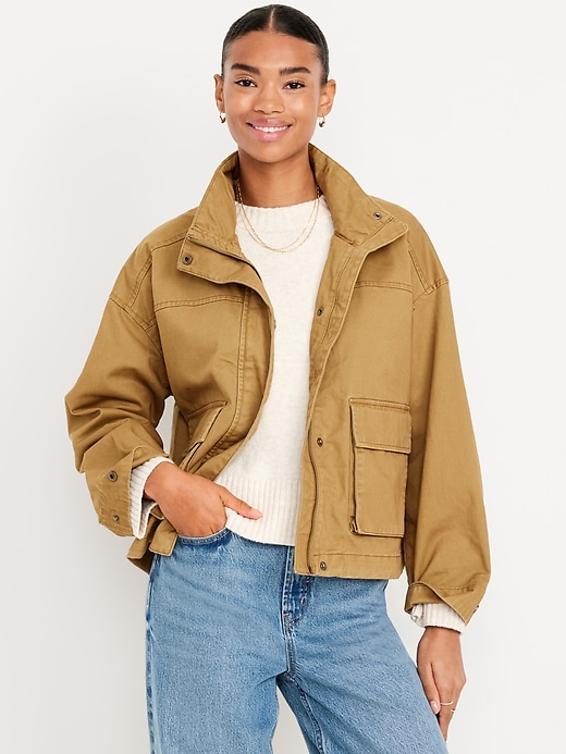 Image number 1 showing, Utility Bomber Jacket