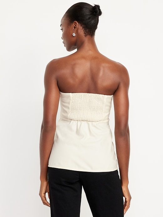 Image number 2 showing, Fitted Strapless Top