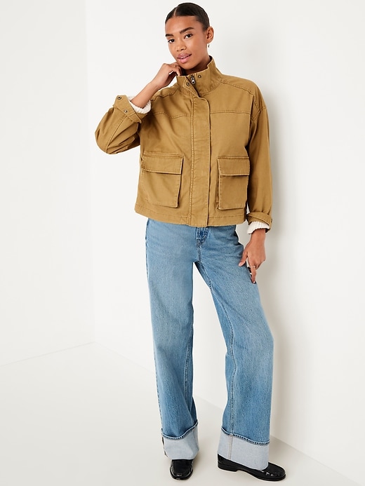 Image number 3 showing, Utility Bomber Jacket