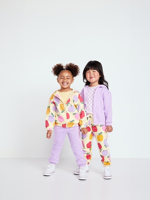 Fleece Zip Hoodie for Toddler Girls