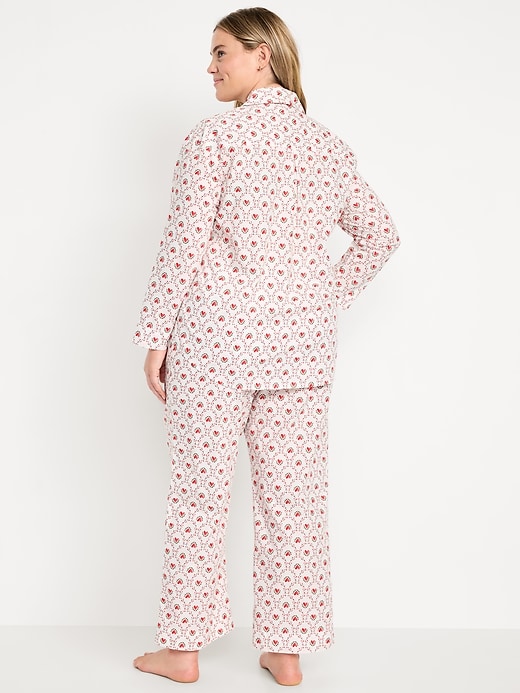 Image number 8 showing, Poplin Pajama Pant Set