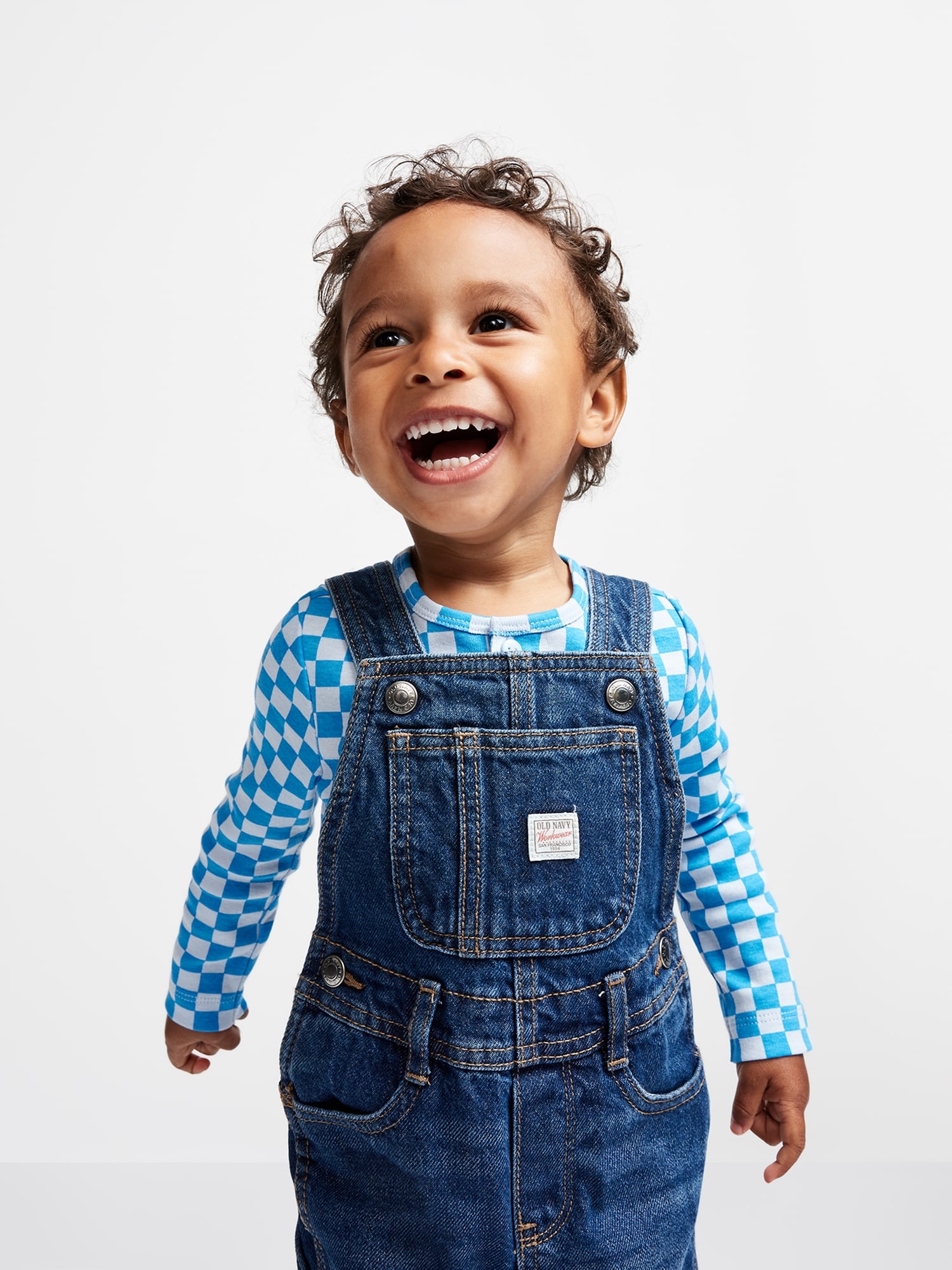 Unisex Workwear Jean Overalls for Baby