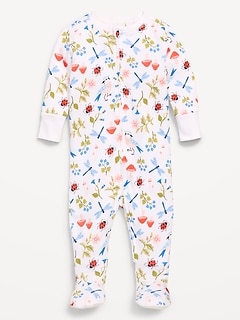Old Navy x Lovevery Snug-Fit 2-Way-Zip Sleep & Play Footed One-Piece for Baby