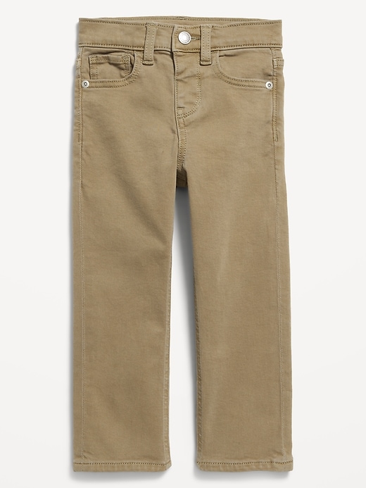 Image number 1 showing, Straight-Leg Built-In Flex Jeans for Toddler Boys