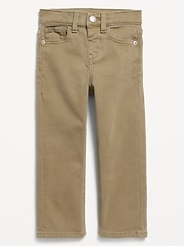 Image number 1 showing, Straight-Leg Built-In Flex Jeans for Toddler Boys