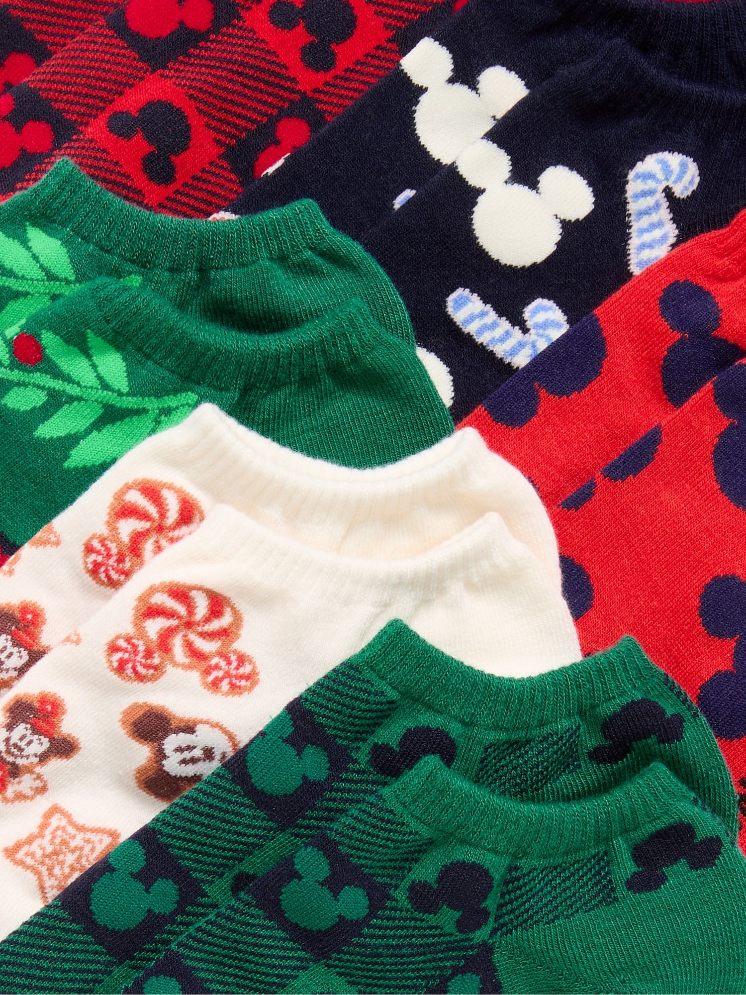 Disney© 6-Pack Novelty Ankle Socks for Women