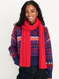 Image number 1 showing, Chunky Scarf for Women