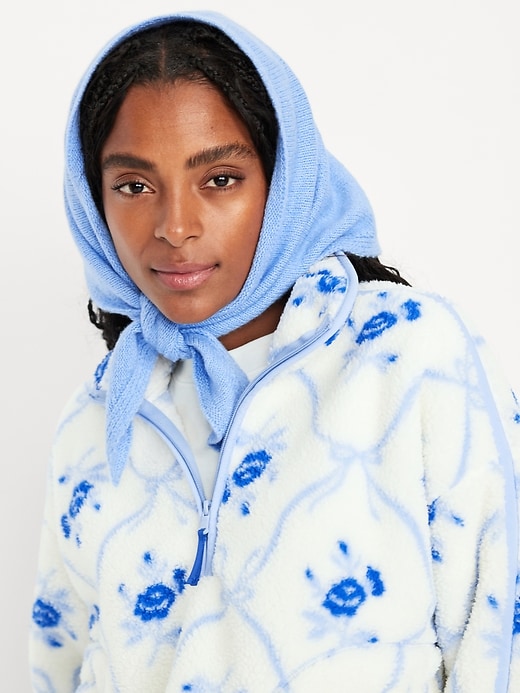 Image number 1 showing, Rib-Knit Neck Scarf