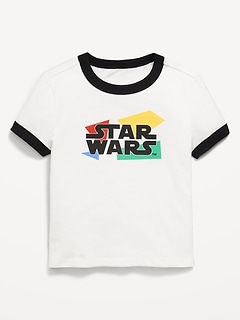 Star Warsβ’ Unisex Graphic Ringer T-Shirt for Toddler