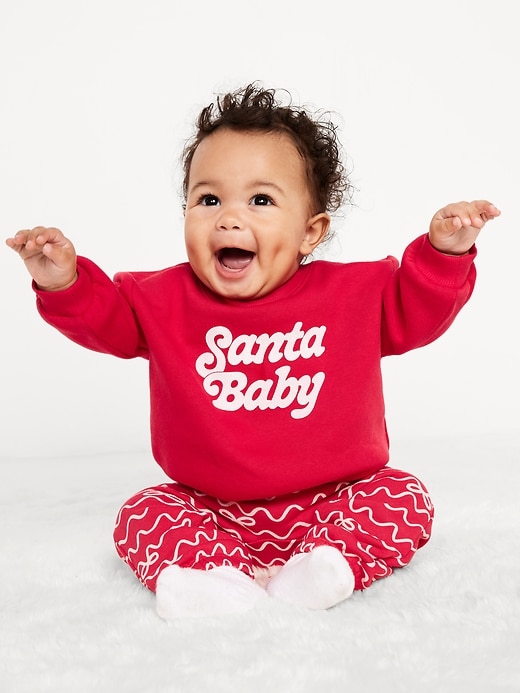 Unisex Long-Sleeve Ribbed Bodysuit for Baby