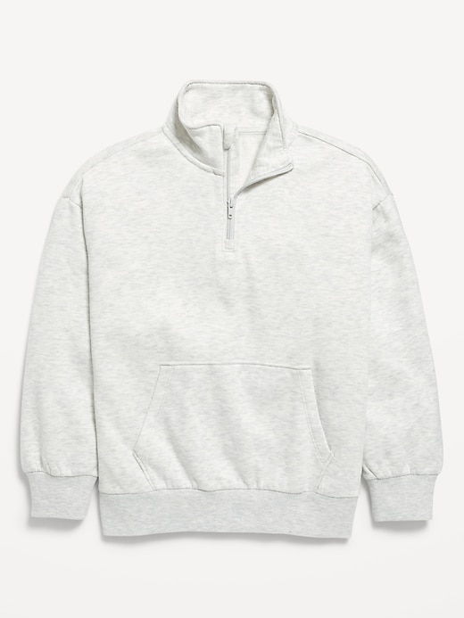 Image number 2 showing, Favorite Fleece Oversized Quarter-Zip for Boys