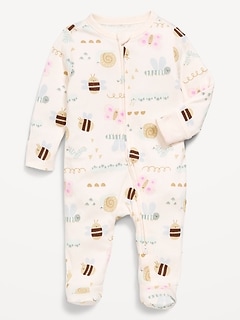 2-Way-Zip Sleep & Play Footed One-Piece for Baby